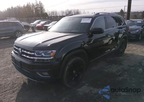 2018 Volkswagen Atlas 3.6L V6 Sel Premium из США, поврежденный, VIN 1V2NR2CA7JC565694